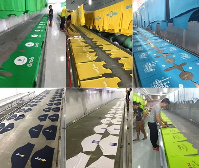 Bàn in lụa bằng gỗ và thủy tinh Bàn in lụa bằng gỗ và thủy tinh