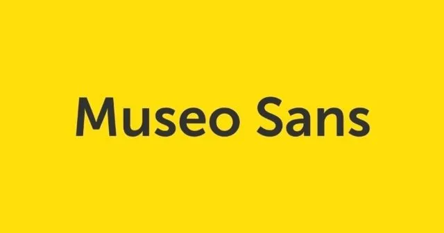 Font chữ quảng cáo Museo Font chữ quảng cáo Museo