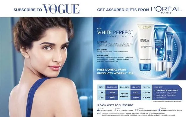 Mẫu tờ rơi quảng cáo mỹ phẩm