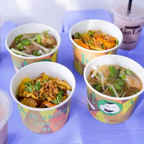 Bát giấy đựng bún bò huế Bát giấy đựng bún bò huế