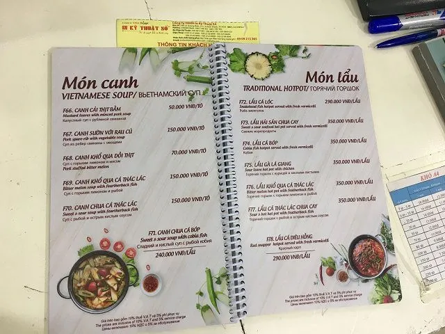 Cách làm menu đơn giản Cách làm menu đơn giản