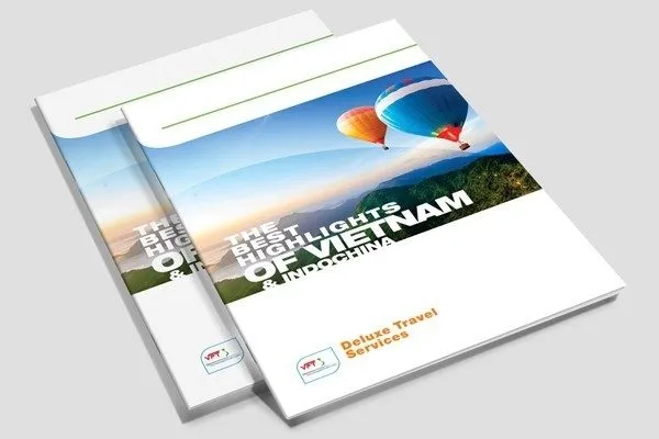 Mẫu catalogue lĩnh vực du lịch