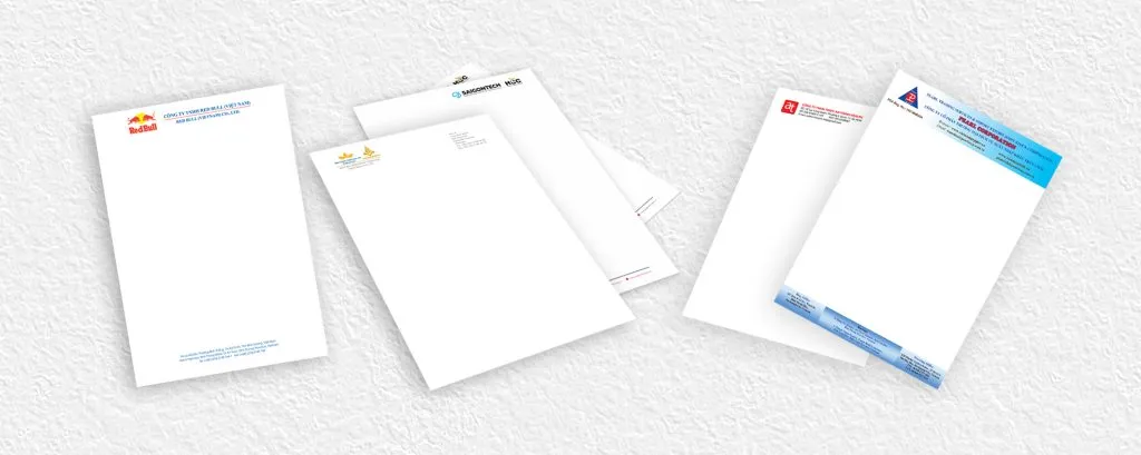 Các chất liệu giấy thường được dùng để in tiêu đề thư Các chất liệu giấy thường được dùng để in tiêu đề thư