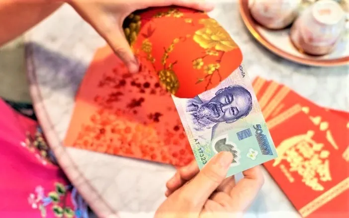 Bao lì xì được làm từ giấy Ford