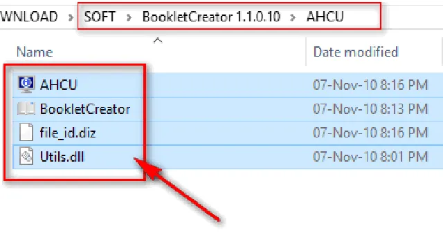 Copy các file sang thư mục mới Copy các file sang thư mục mới