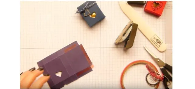 Bước 6: Xếp hộp giấy hình chữ nhật thành hình hộp Bước 6: Xếp hộp giấy hình chữ nhật thành hình hộp