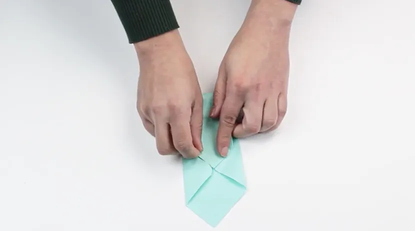 Gấp đầu nhọn Gấp đầu nhọn