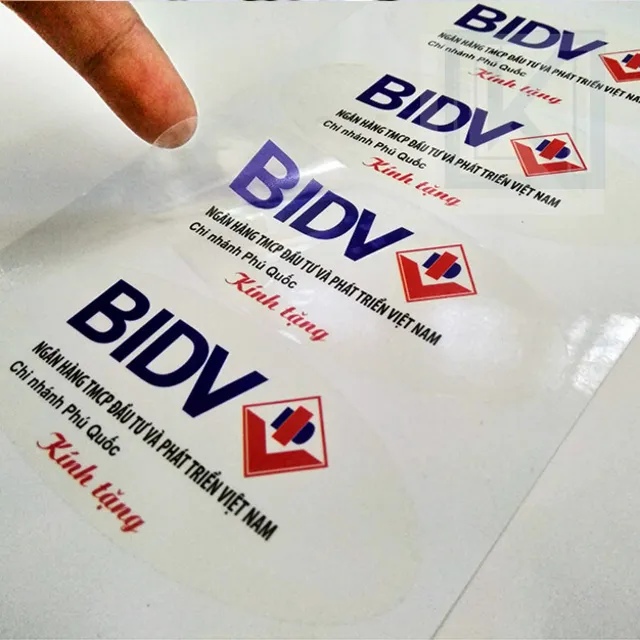 Giấy Decal nhựa Giấy Decal nhựa