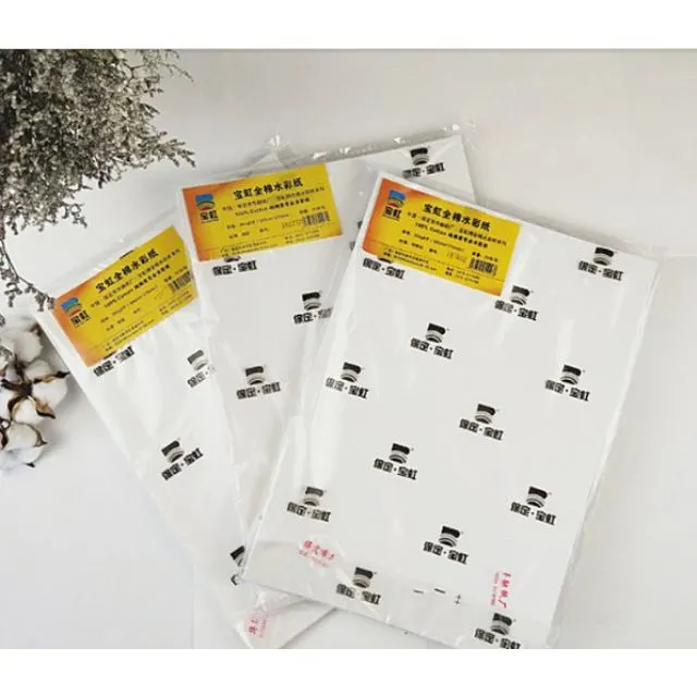 Giấy vẽ màu nước Baohong Giấy vẽ màu nước Baohong