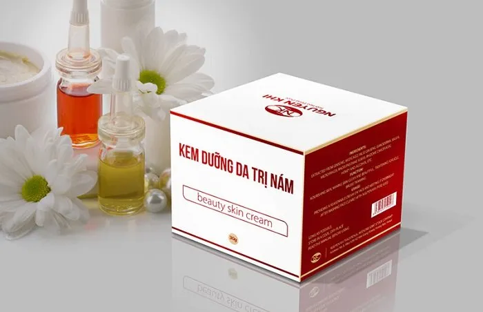 Hộp đựng kem dưỡng da trị nám Hộp đựng kem dưỡng da trị nám