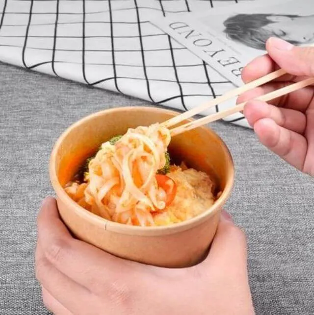 Mẫu hộp giấy đựng thức ăn vỉa hè Mẫu hộp giấy đựng thức ăn vỉa hè