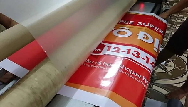 In PP cán bóng, cán mờ