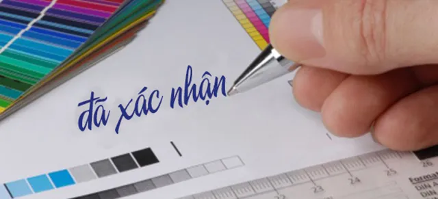 In proof là bản cam kết chất lượng ấn phẩm với khách hàng In proof là bản cam kết chất lượng ấn phẩm với khách hàng