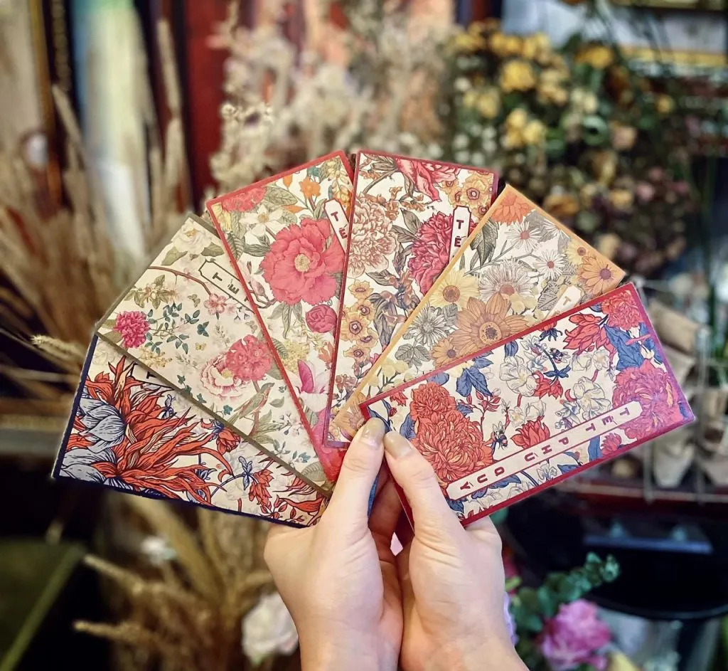 Mẫu lì xì phong cách vintage