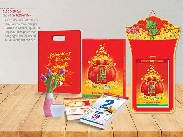 Lịch bloc thiết kế đẹp làm quà tặng cho đối tác, khách hàng Lịch bloc thiết kế đẹp làm quà tặng cho đối tác, khách hàng