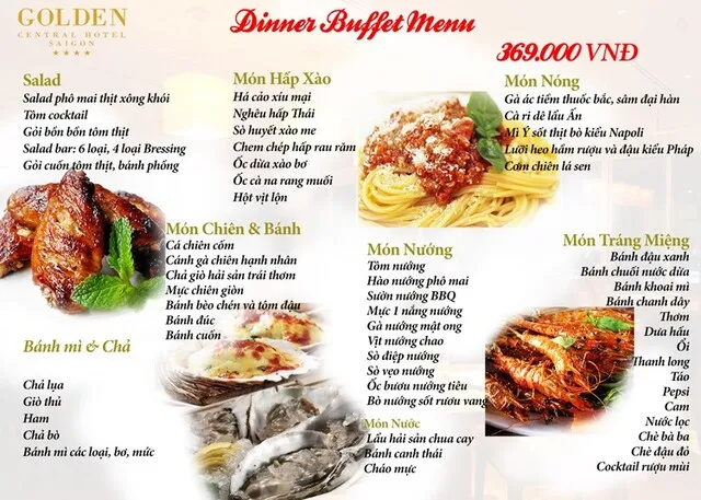 Những lưu ý khi thiết kế menu