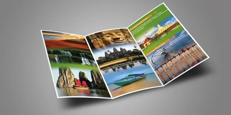 Mẫu brochure du lịch Đông Nam Á Mẫu brochure du lịch Đông Nam Á
