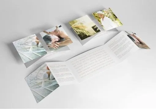 Mẫu brochure spa massage Mẫu brochure spa massage