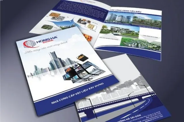 Mẫu catalogue in công ty xây dựng Hồng Hà Mẫu catalogue in công ty xây dựng Hồng Hà