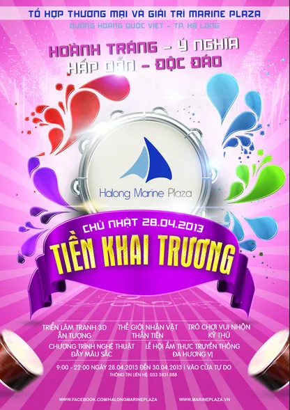 Tờ rơi khai trương trung tâm thương mại Tờ rơi khai trương trung tâm thương mại