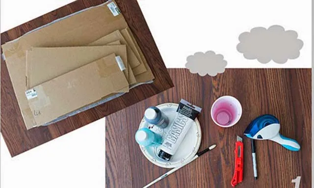 Nguyên liệu làm hộp giấy đựng giày Nguyên liệu làm hộp giấy đựng giày