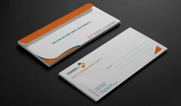 Mẫu phong bì khổ A6 Mẫu phong bì khổ A6