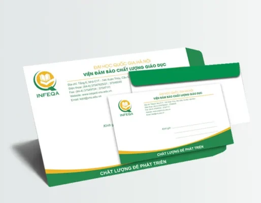 Mẫu phong bì đại học quốc gia Hà Nội