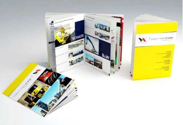 Profile công ty màu vàng Profile công ty màu vàng