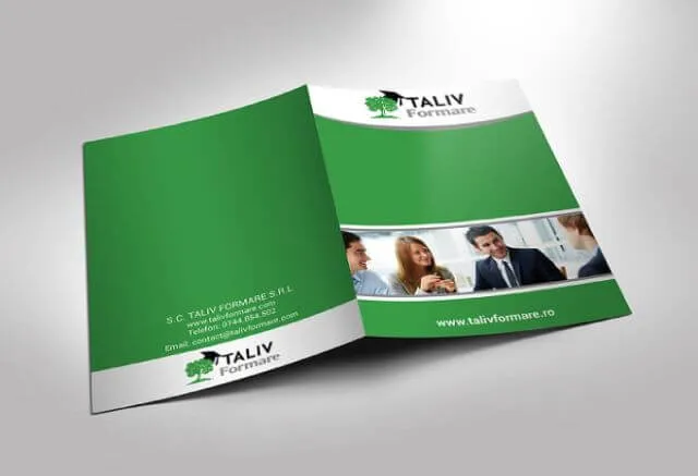 Profile công ty màu xanh lá cây Profile công ty màu xanh lá cây