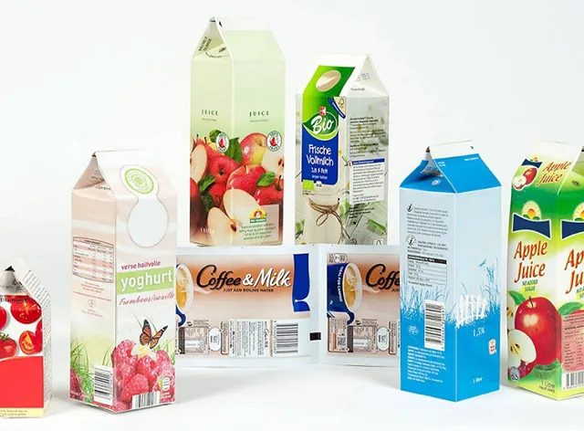 Sản phẩm hộp giấy được in bằng máy in offset