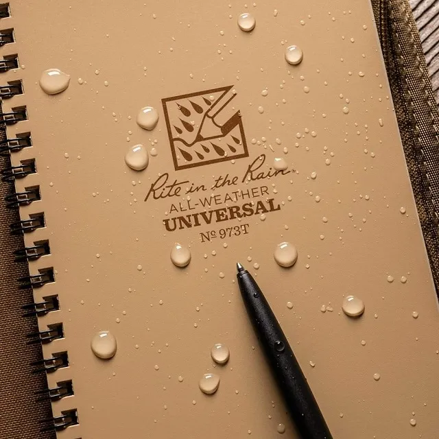 Sổ Rite in the Rain Waterproof có khả năng chống nước hoàn hảo