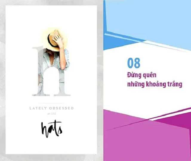 Đừng quên những khoảng trắng