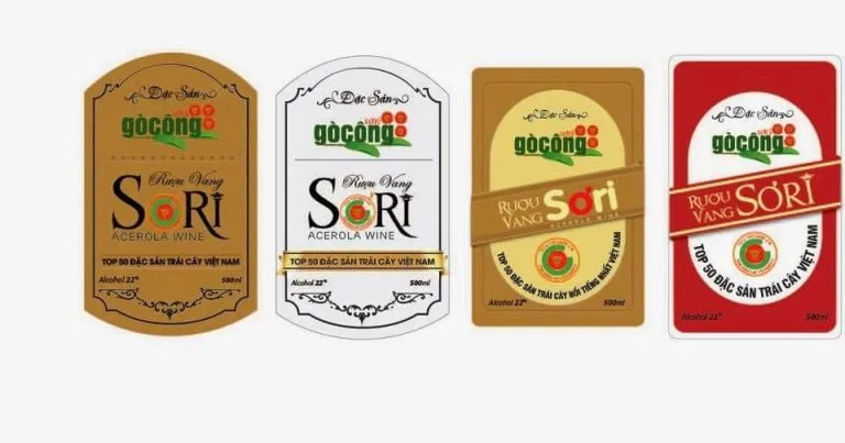 Thiết kế tem dán sản phẩm Thiết kế tem dán sản phẩm