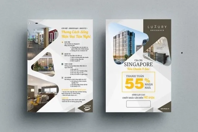 Mẫu tờ rơi bất động sản Dream House Mẫu tờ rơi bất động sản Dream House