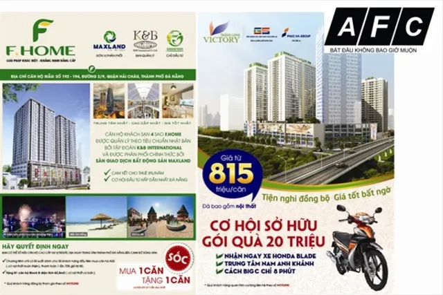 Tờ rơi bất động sản FHome Tờ rơi bất động sản FHome