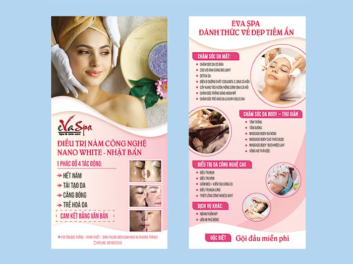 Tờ rơi khai trương làm đẹp Tờ rơi khai trương làm đẹp