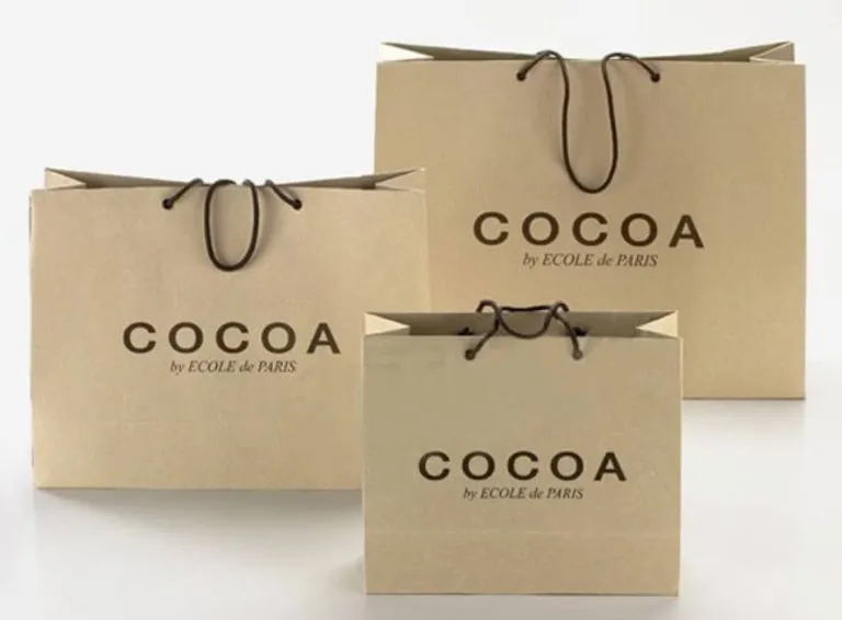 Mẫu in túi giấy cho shop thời trang Cocoa Mẫu in túi giấy cho shop thời trang Cocoa