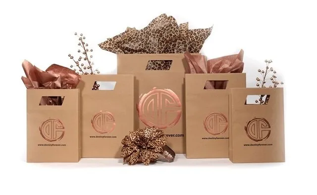 Túi giấy kraft Destiny Forever sang trọng Túi giấy kraft Destiny Forever sang trọng