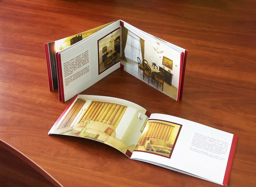 Mẫu catalogue khổ A5 ngang