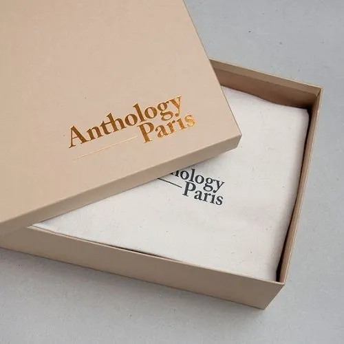 hộp giấy cho thương hiệu thời trang ANTHOLOGY PARIS