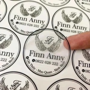 In decal trong suốt cao cấp