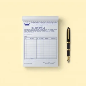 In hóa đơn khổ A4 theo yêu cầu