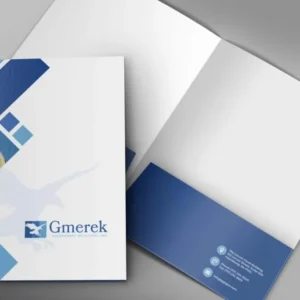 In kẹp file giấy Couche bền đẹp