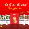 In lịch độc quyền theo yêu cầu