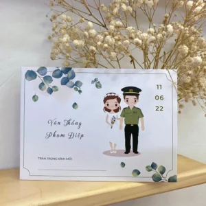 In phong bì đám cưới đẹp theo yêu cầu