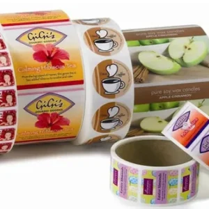 In tem nhãn cuộn dùng cho máy dán