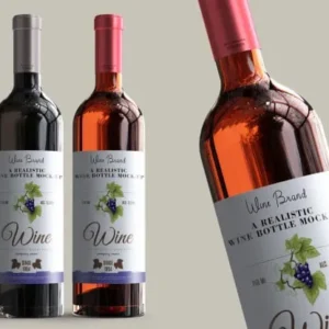 In tem nhãn rượu cao cấp chống nước