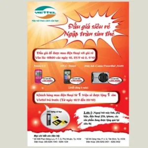 in tờ rơi Viettel