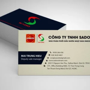 In card visit cho nhân viên kinh doanh