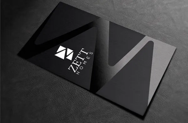 Mẫu card visit phủ UV Mẫu card visit phủ UV